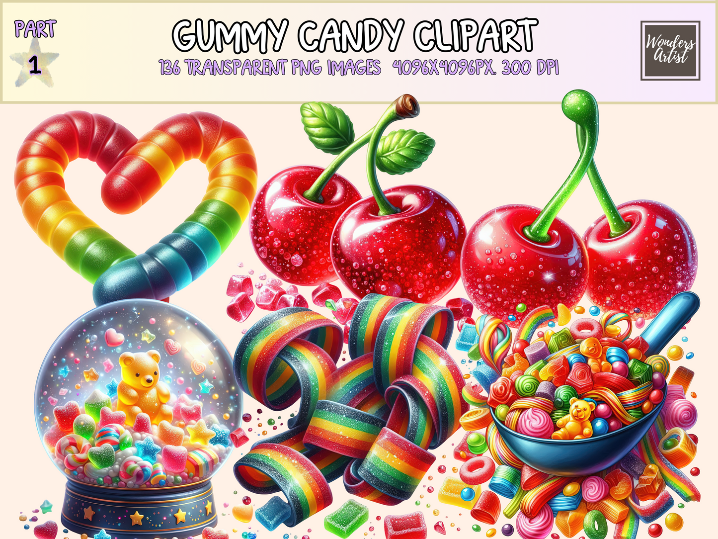 Gummy Candy Clipart