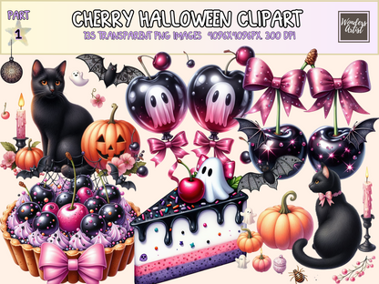 Cherry Halloween Clipart