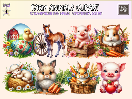 Farm Animals Clipart