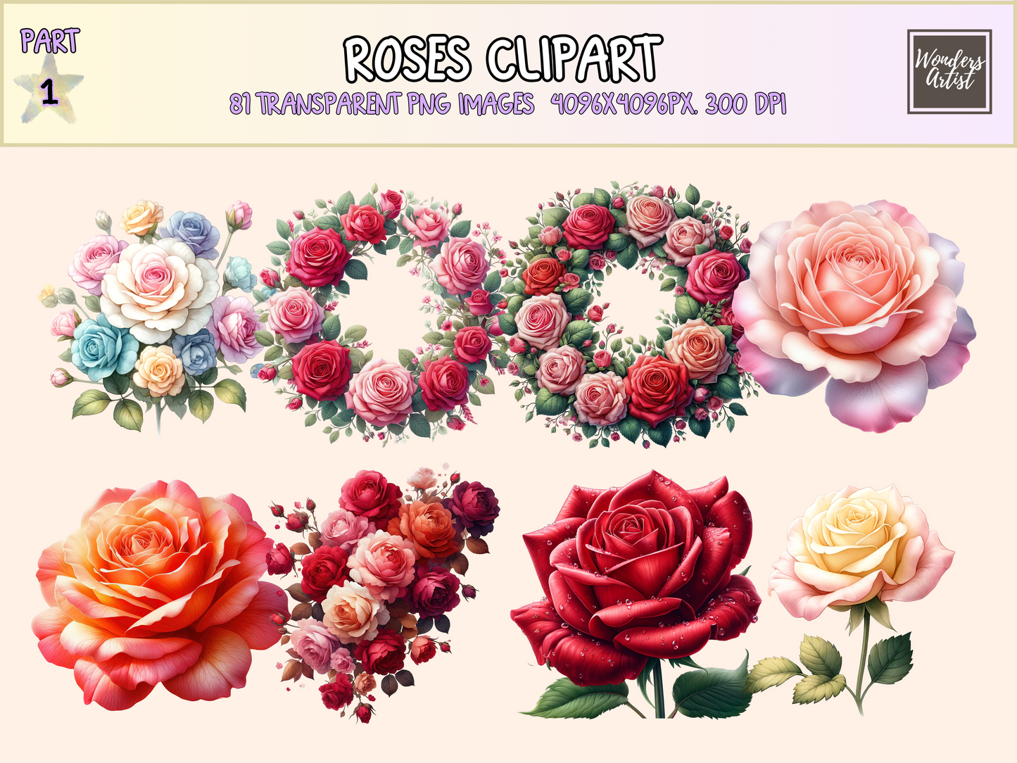 Roses Clipart