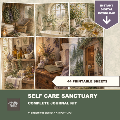 Self Care Sanctuary Journal Kit — listing image 1