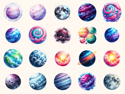 Planets Clipart