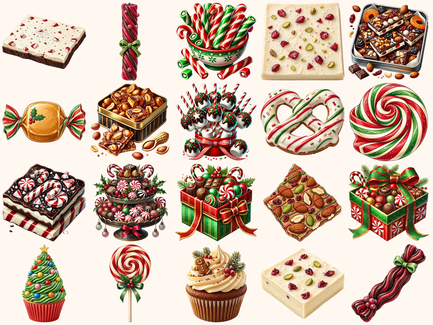 Christmas Sweets Clipart