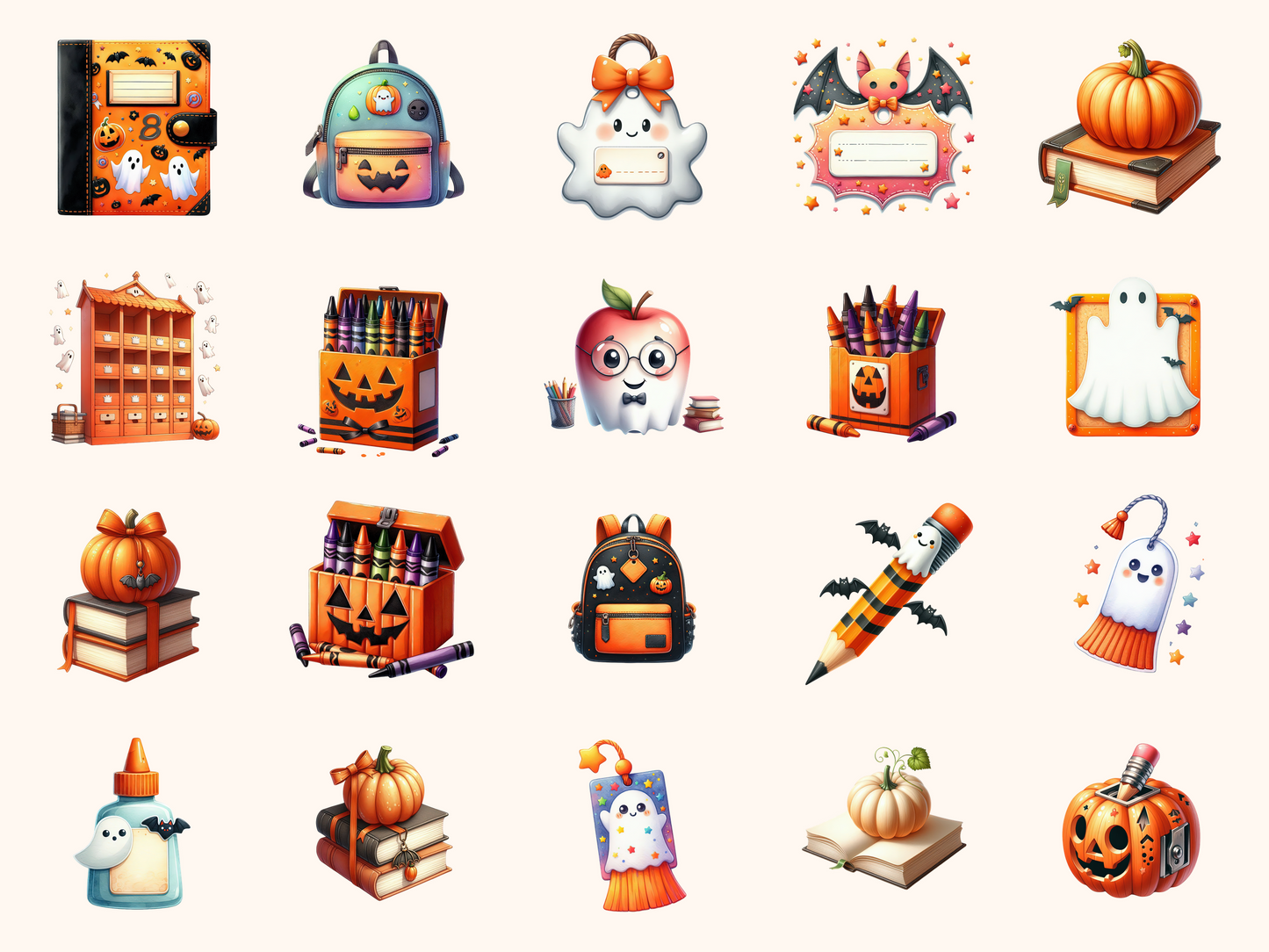Halloween Classroom Clipart