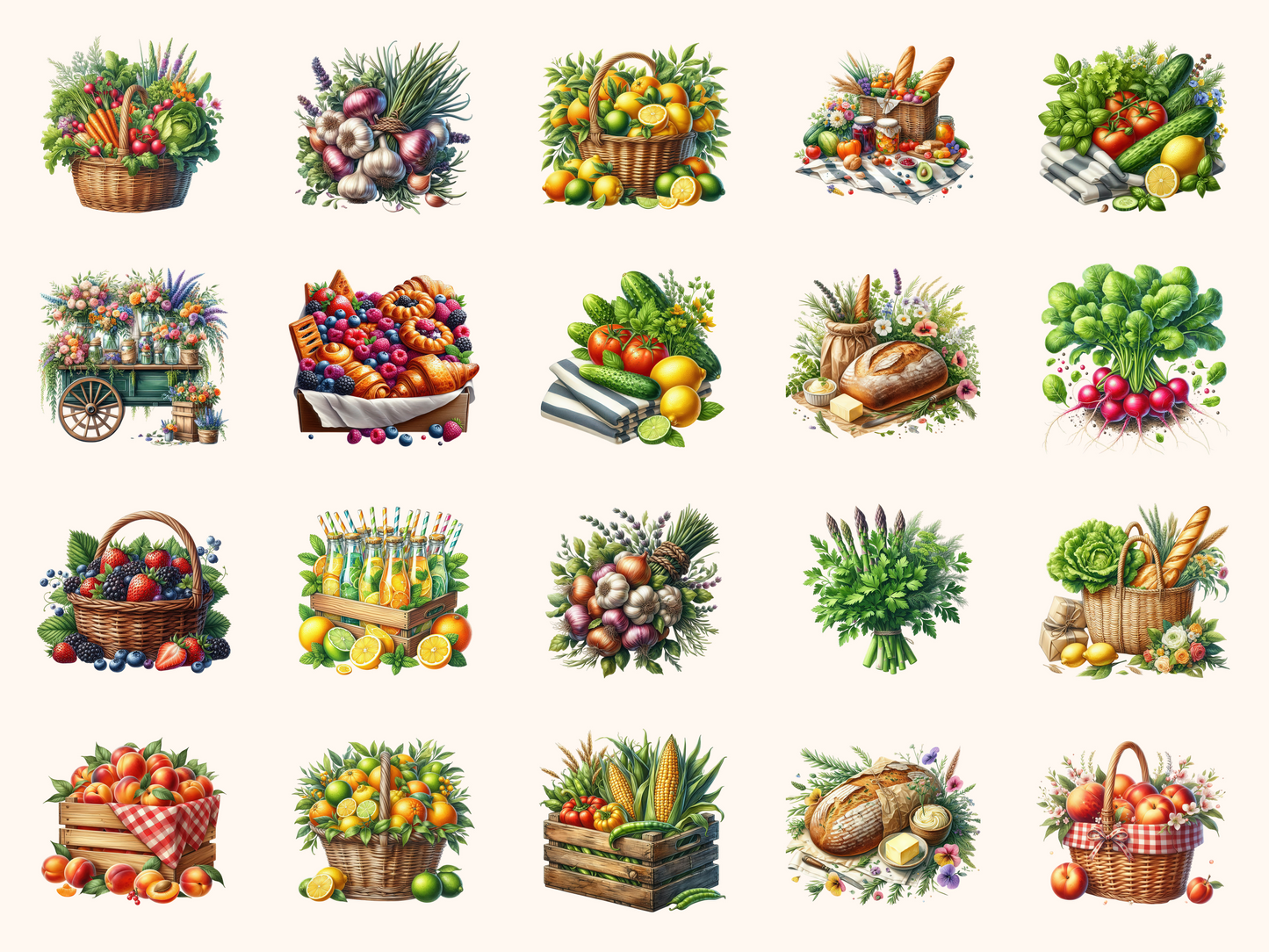Farmers Market Clipart