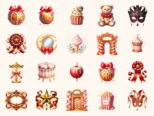 Funhouse Carnival Clipart