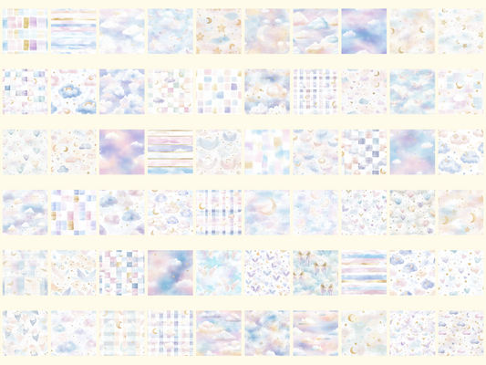 Angel Baby Digital Paper