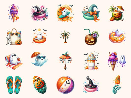 Summerween Clipart