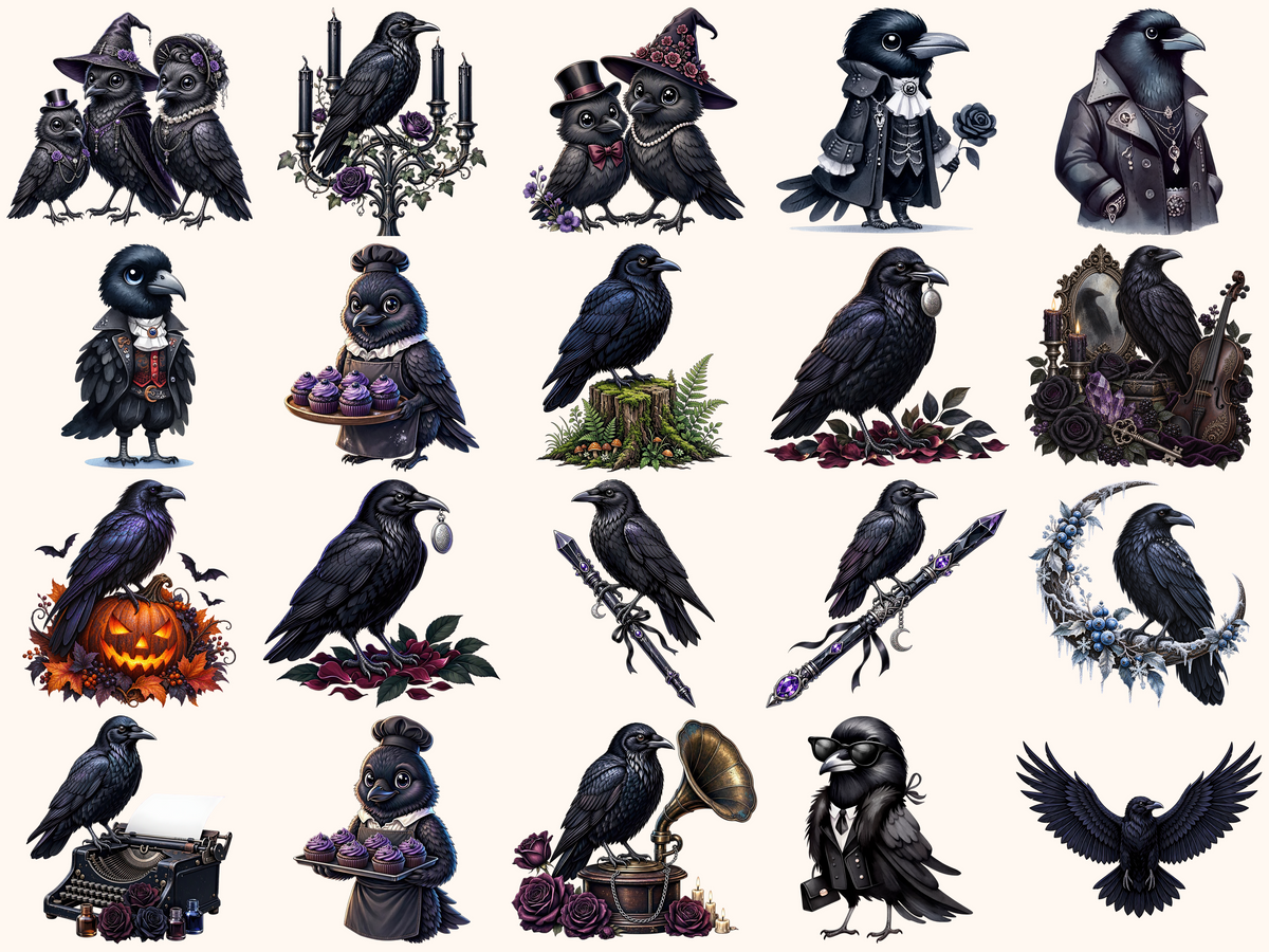 Ravens Clipart