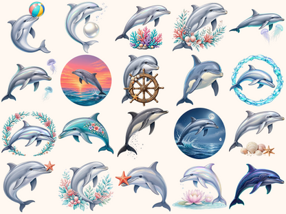 Dolphins Clipart