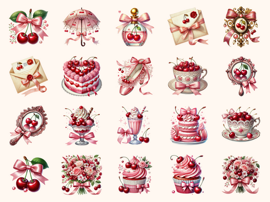 Cherry Coquette Clipart