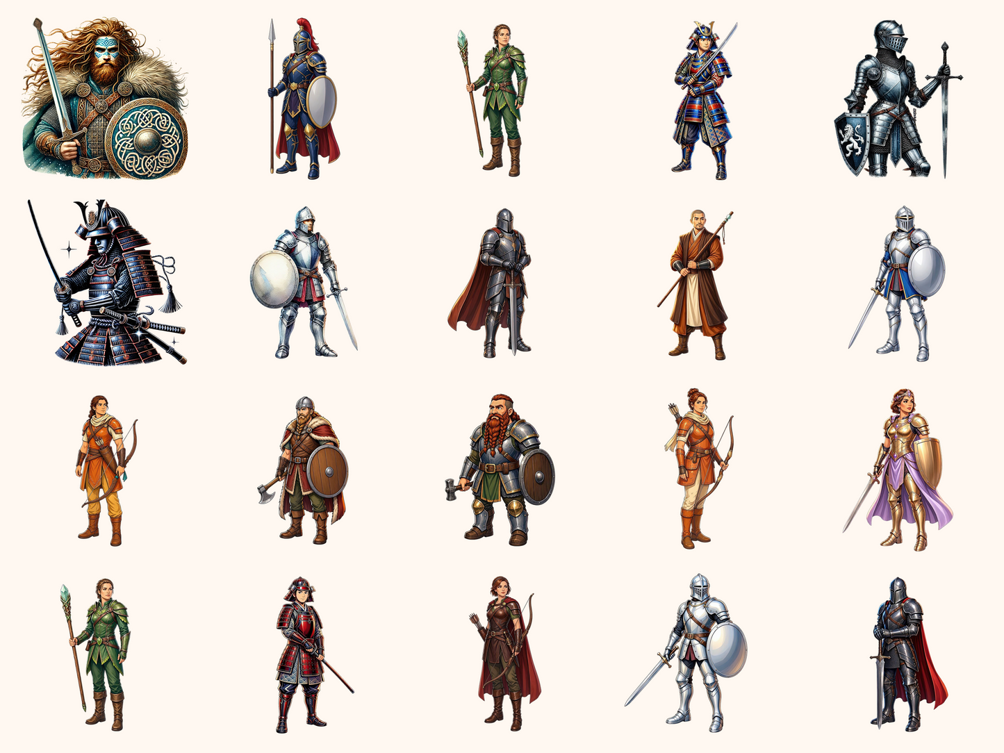 Warriors Clipart