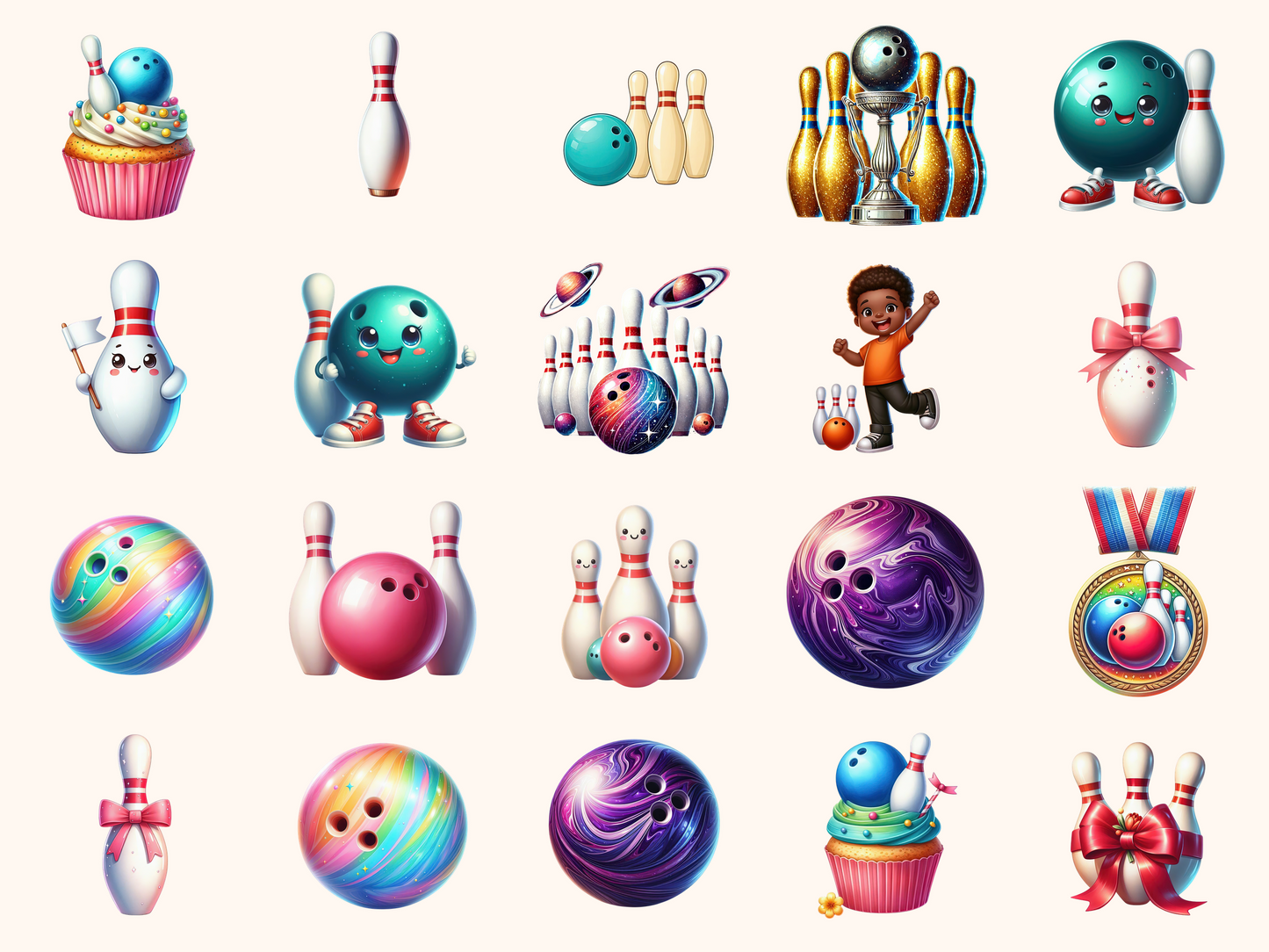 Bowling Clipart