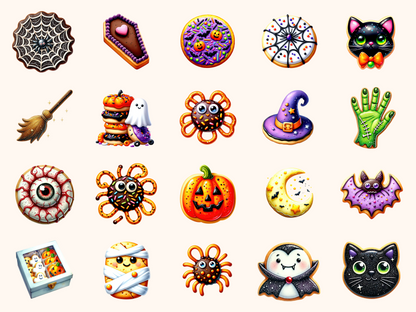 Halloween Cookies Clipart
