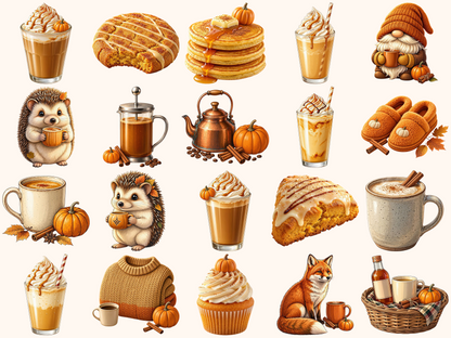 Pumpkin Spice Clipart
