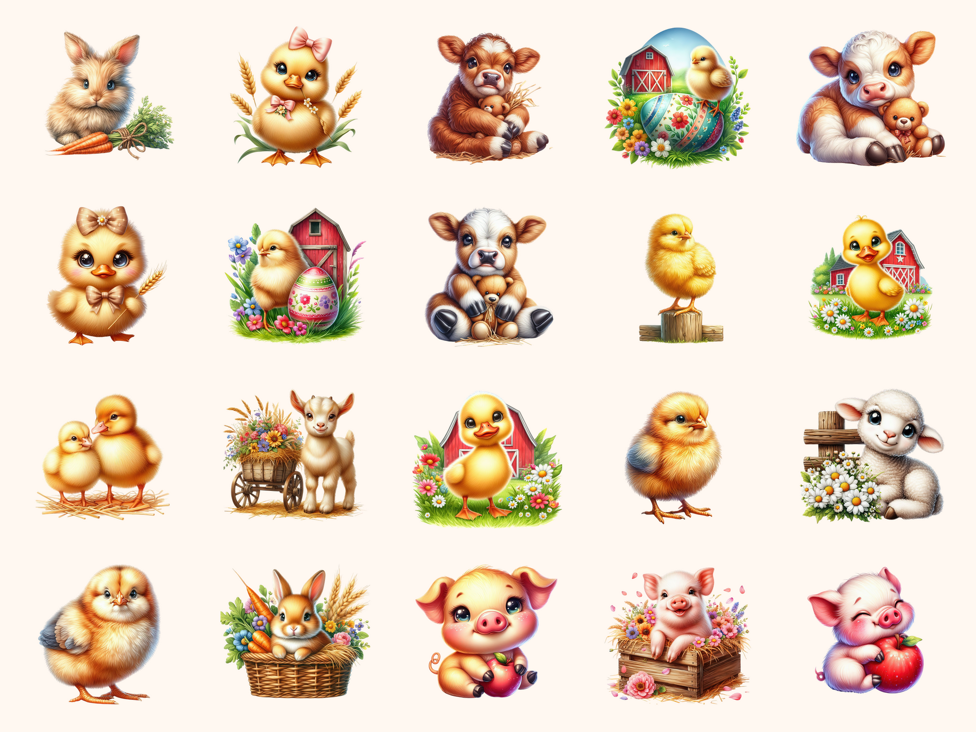 Farm Animals Clipart
