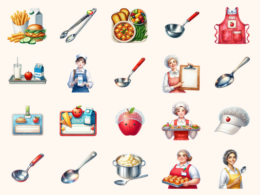 School Cafeteria Clipart