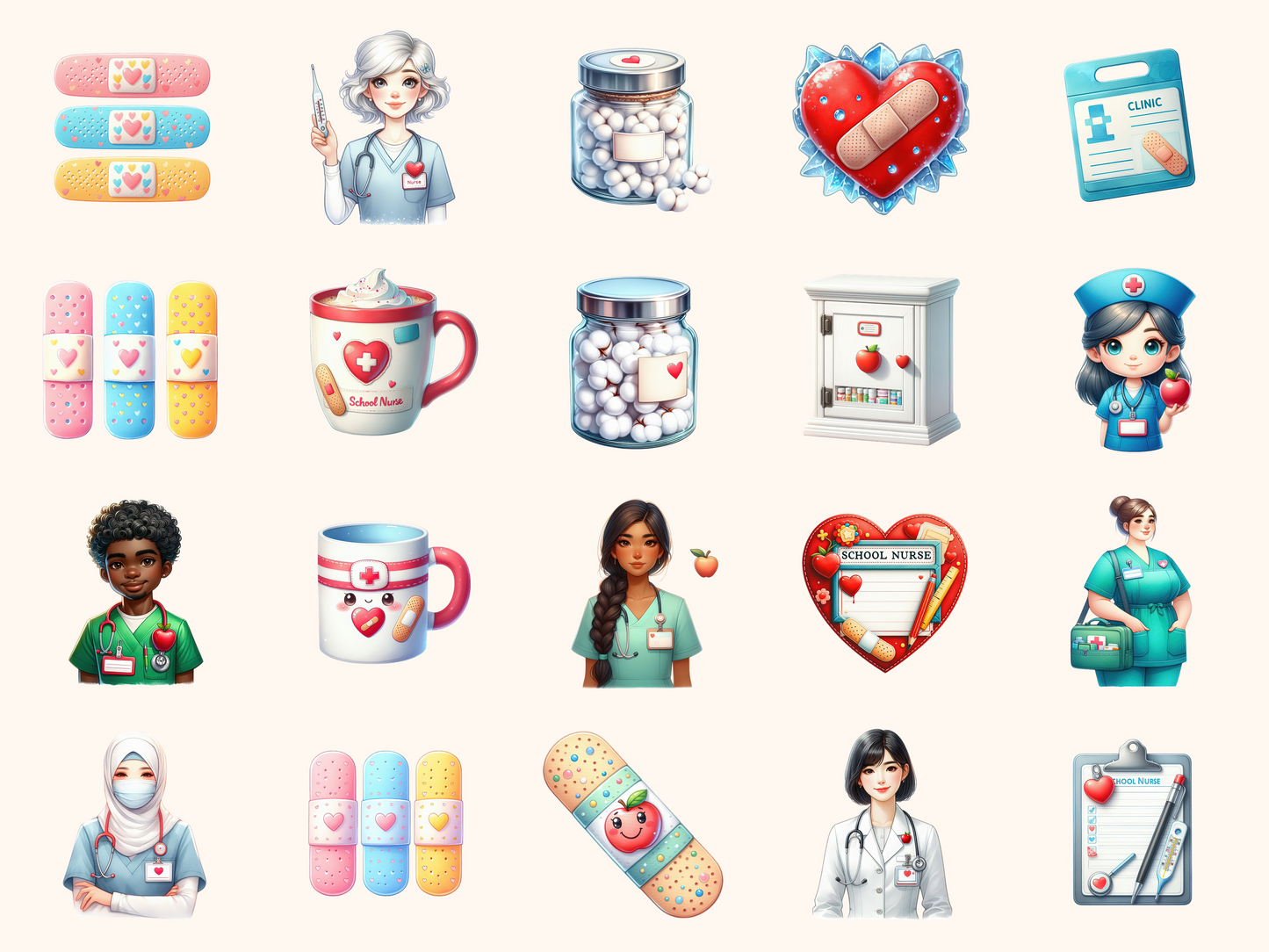 School Nurse Clipart