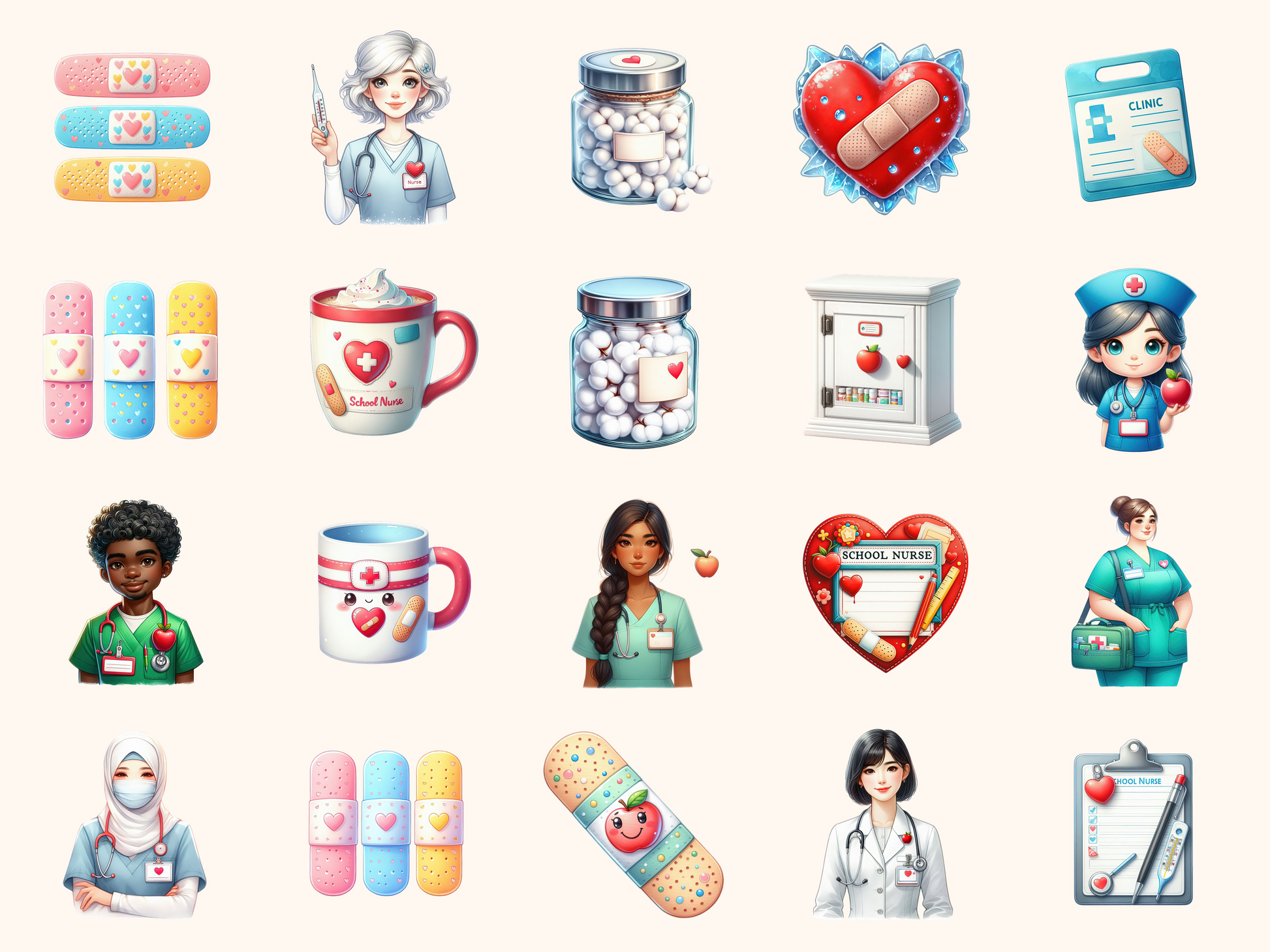 School Nurse Clipart