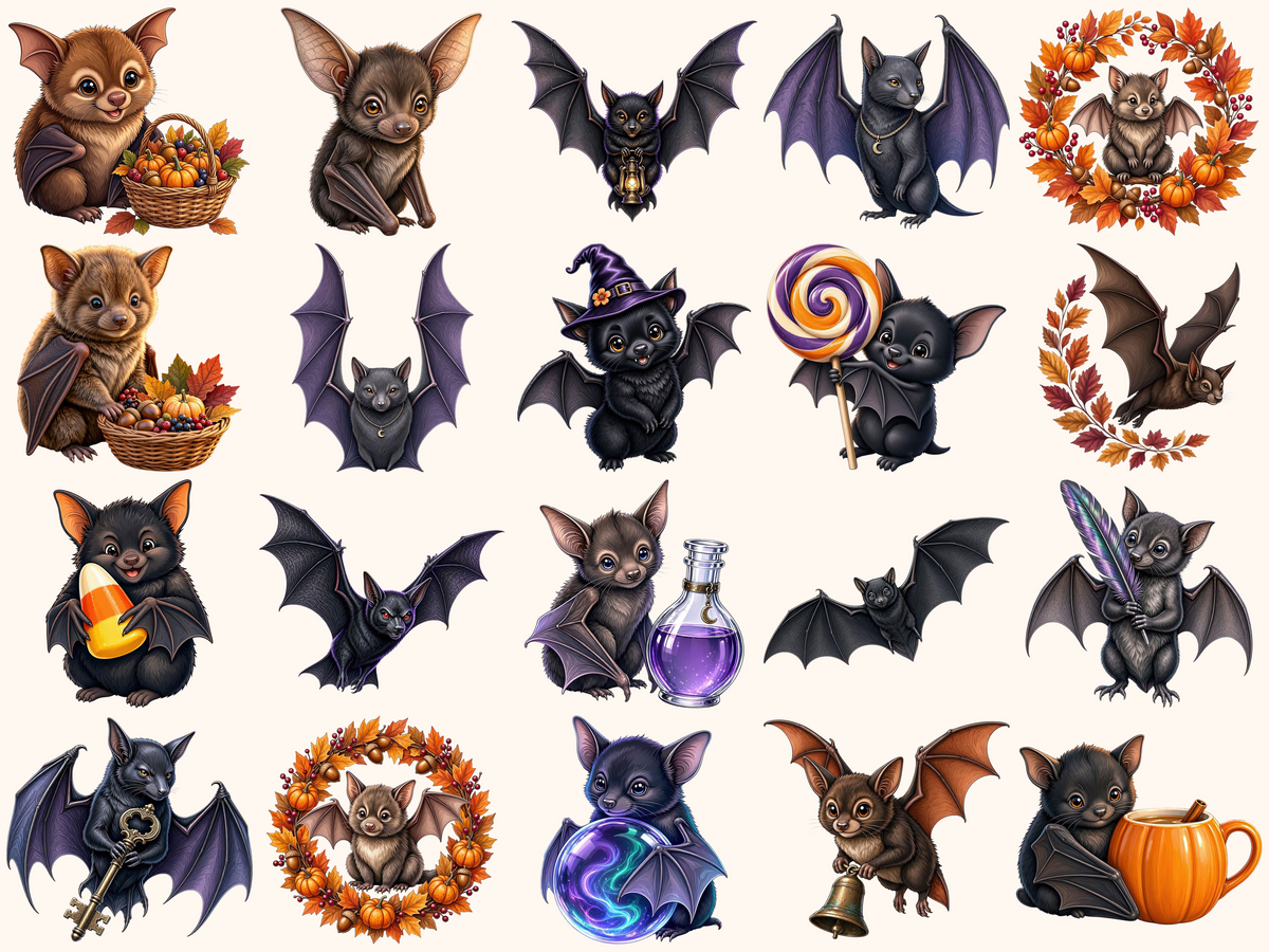 Bats Clipart