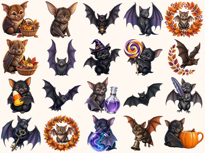 Bats Clipart