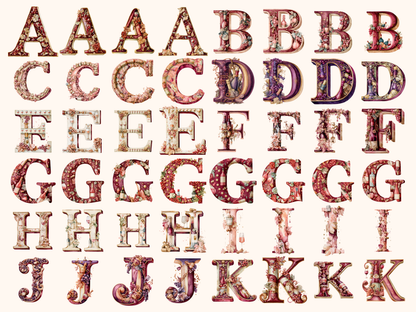 Wine Alphabet & Numbers
