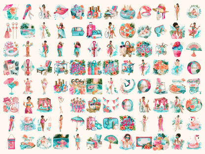 Last Splash Watercolor Clipart