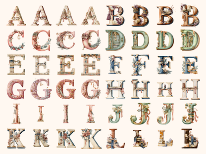 Book Lover Alphabet & Numbers