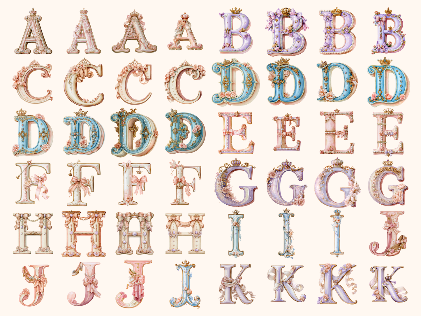 Princess Alphabet & Numbers