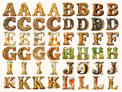 Beer Alphabet & Numbers