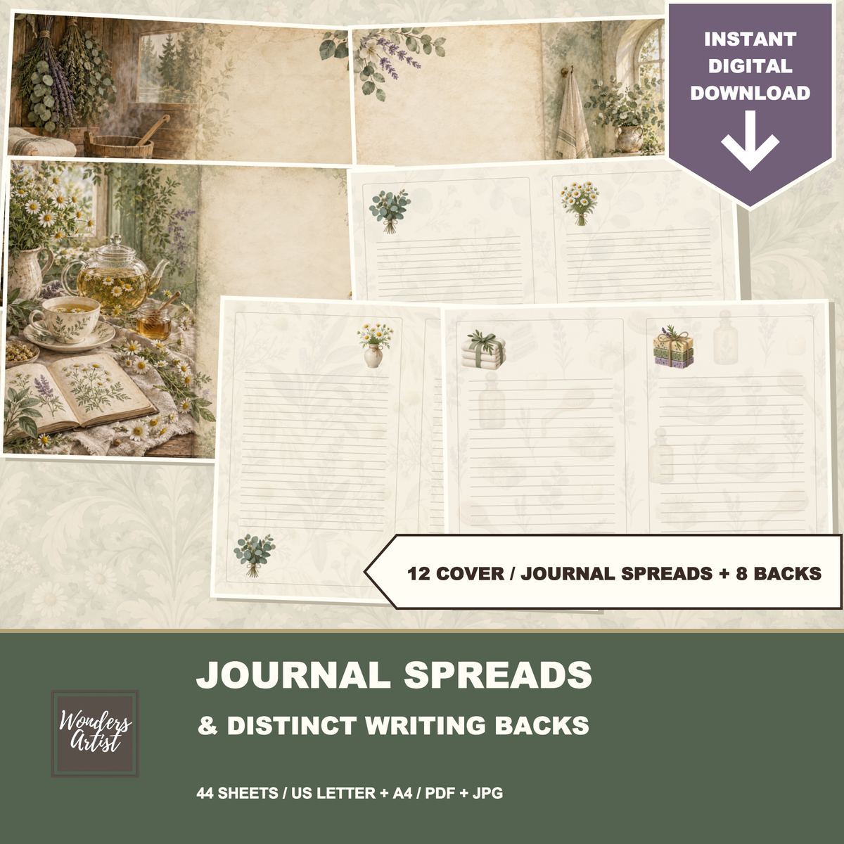 Self Care Sanctuary Journal Kit — listing image 2
