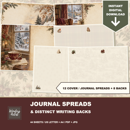 Winter Cottage Journal Kit — listing image 2