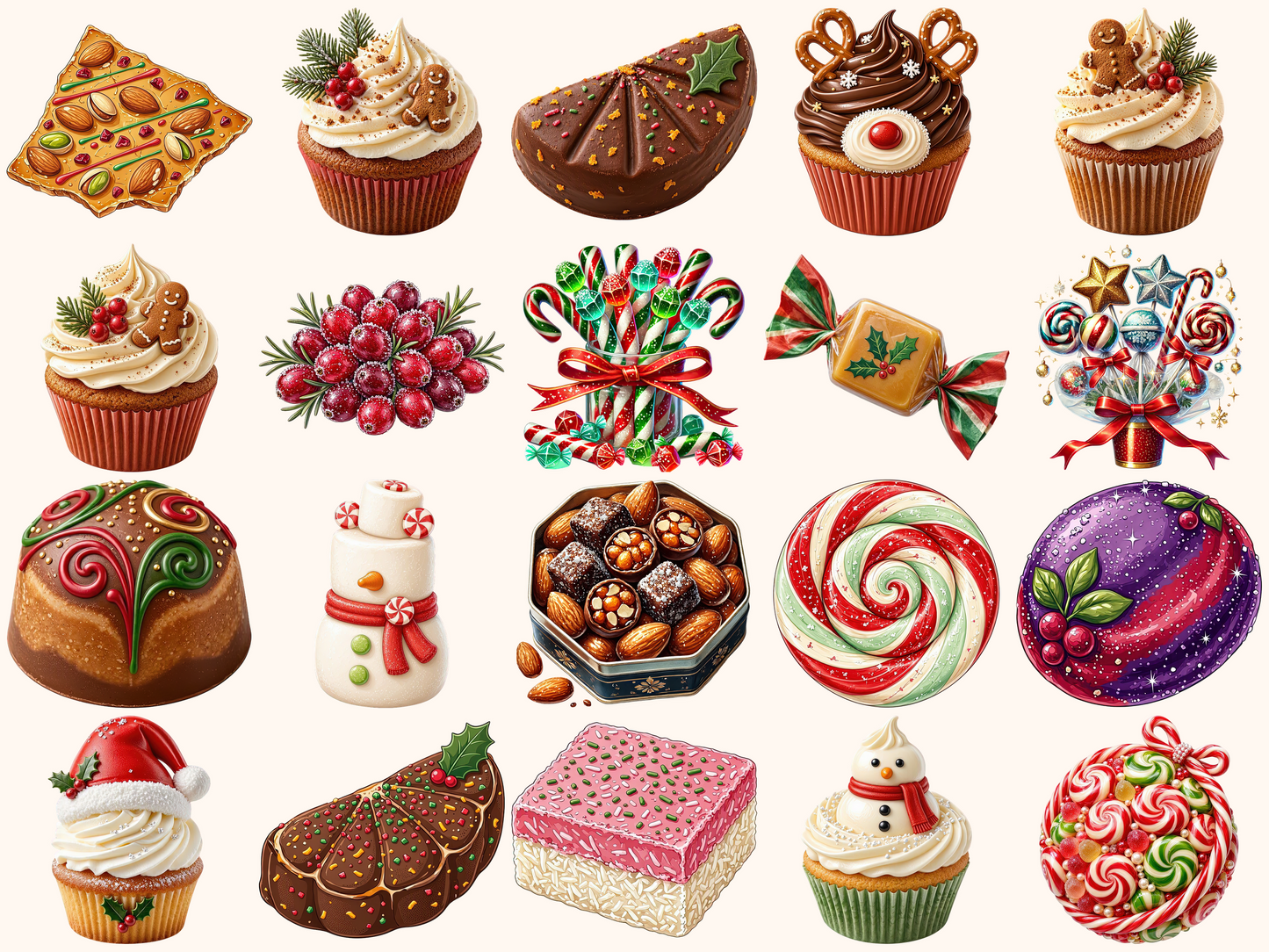 Christmas Sweets Clipart