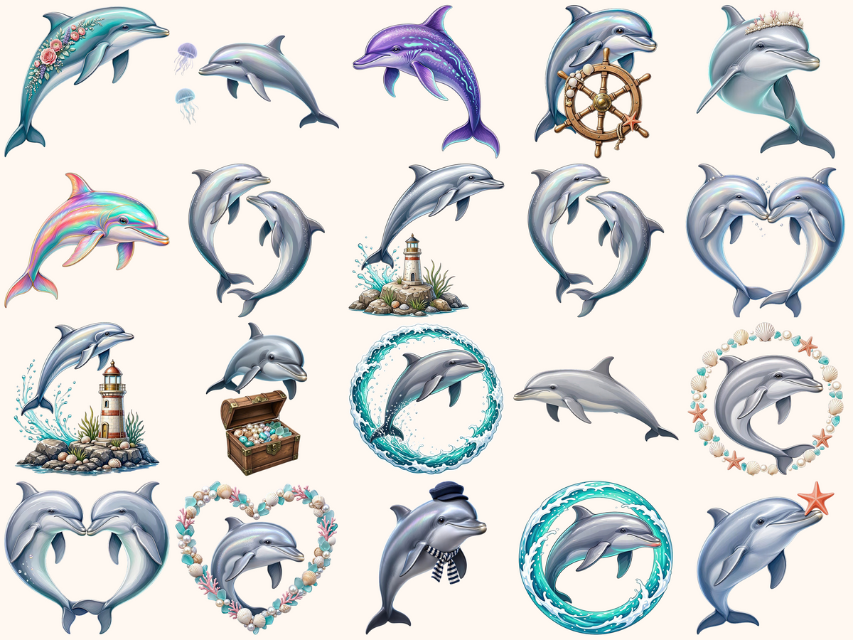 Dolphins Clipart