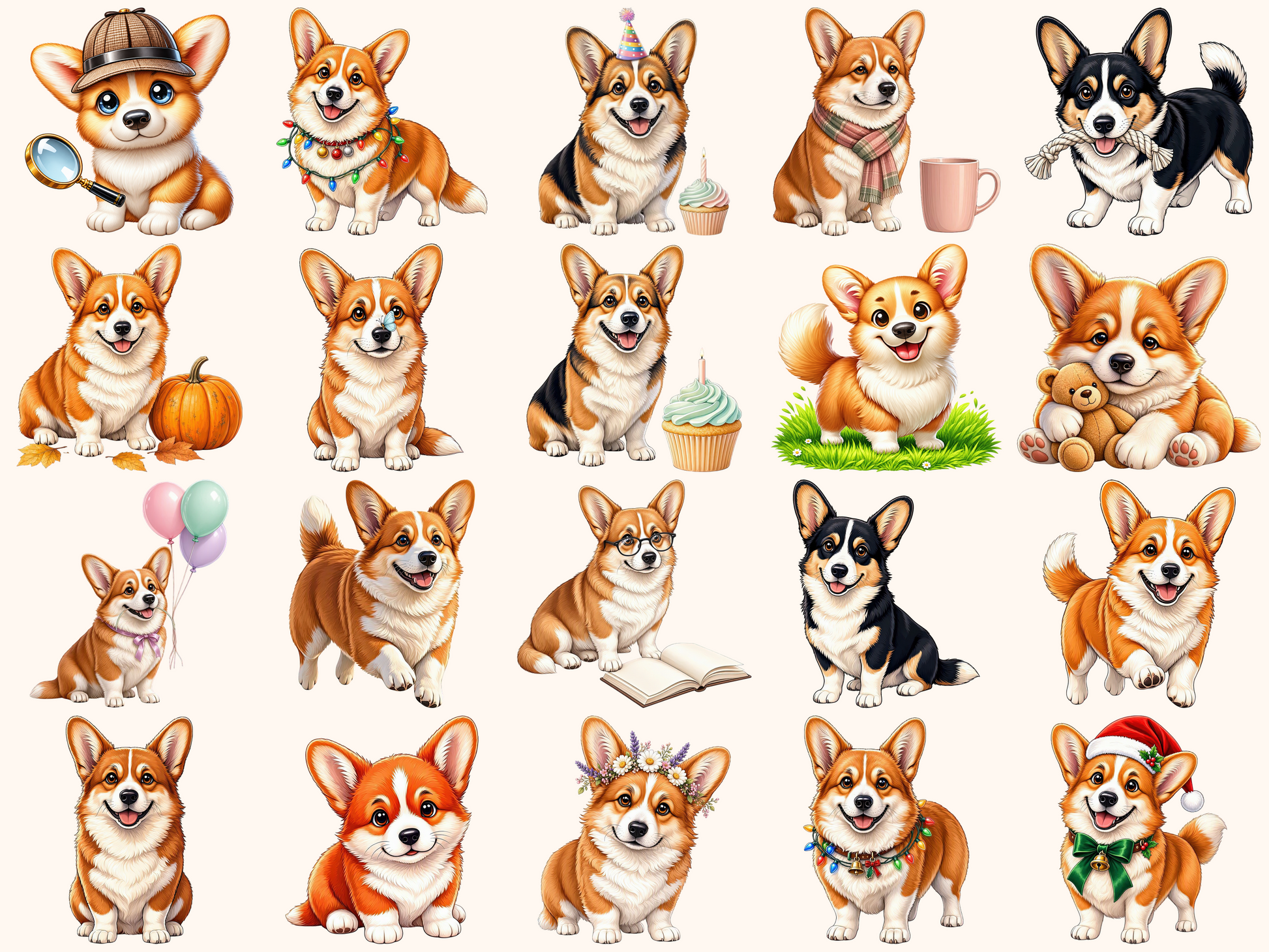Corgi Clipart