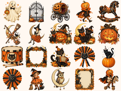 Vintage Halloween Clipart
