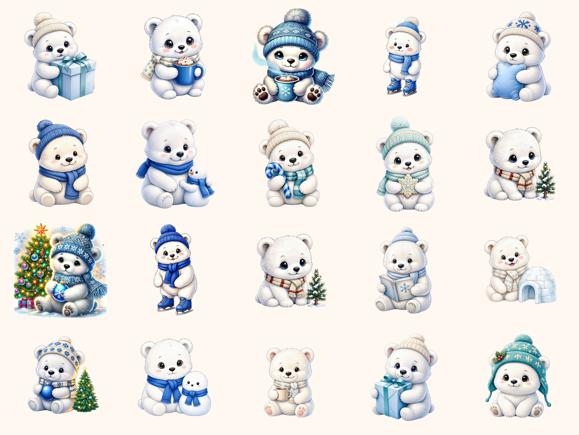 Polar Bears Clipart