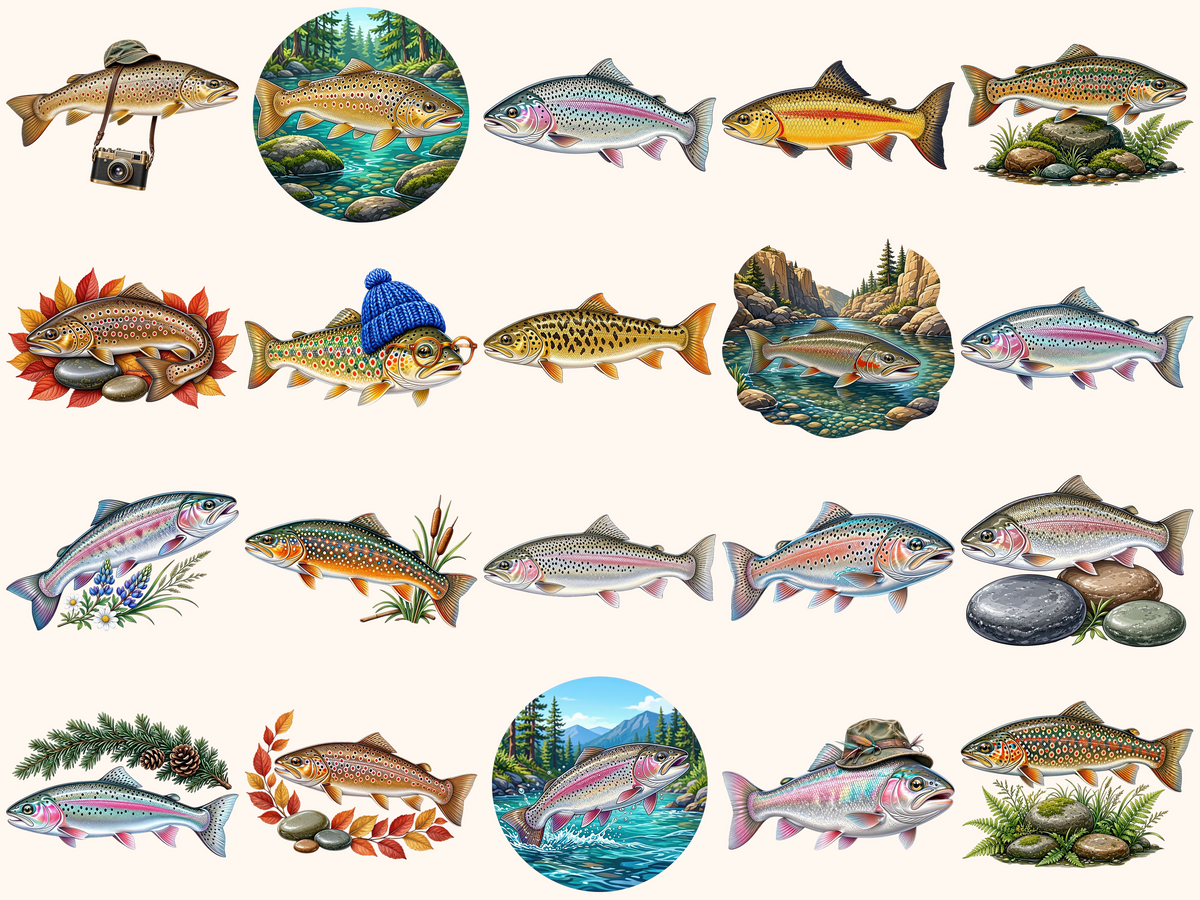 Trout Fish Clipart