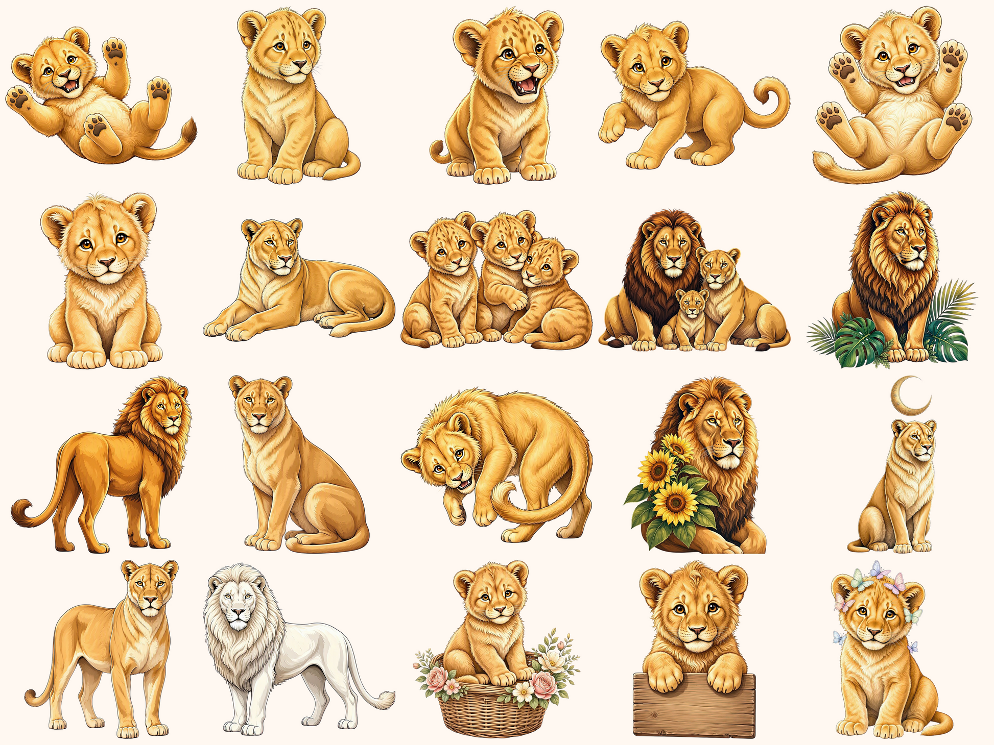 Lions Clipart