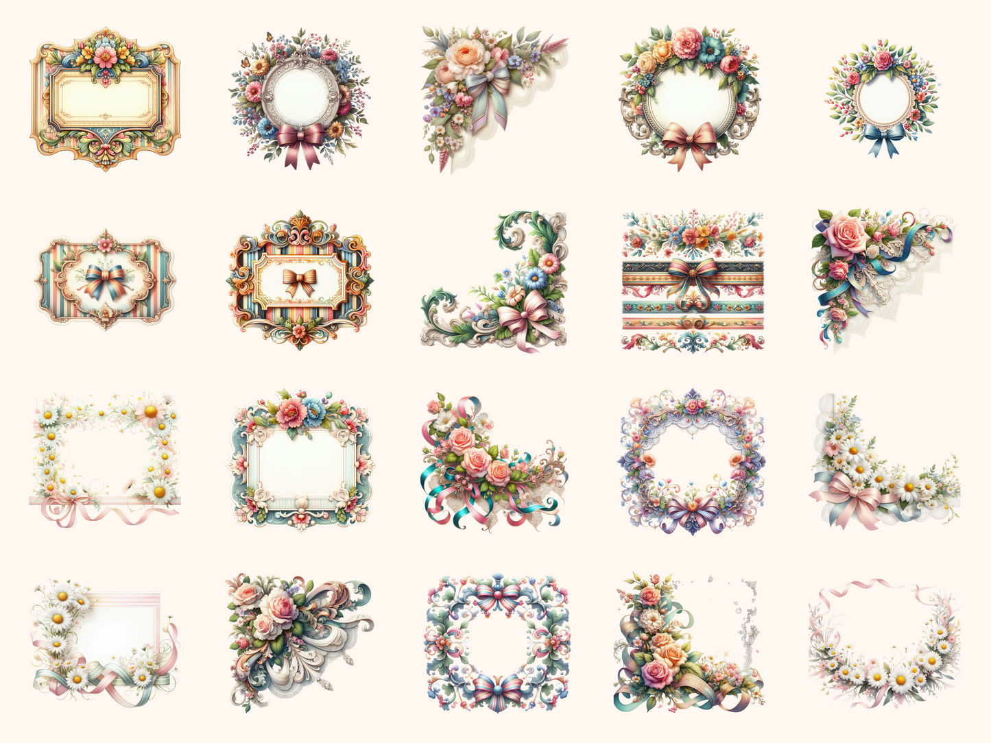 Borders & Corners Clipart