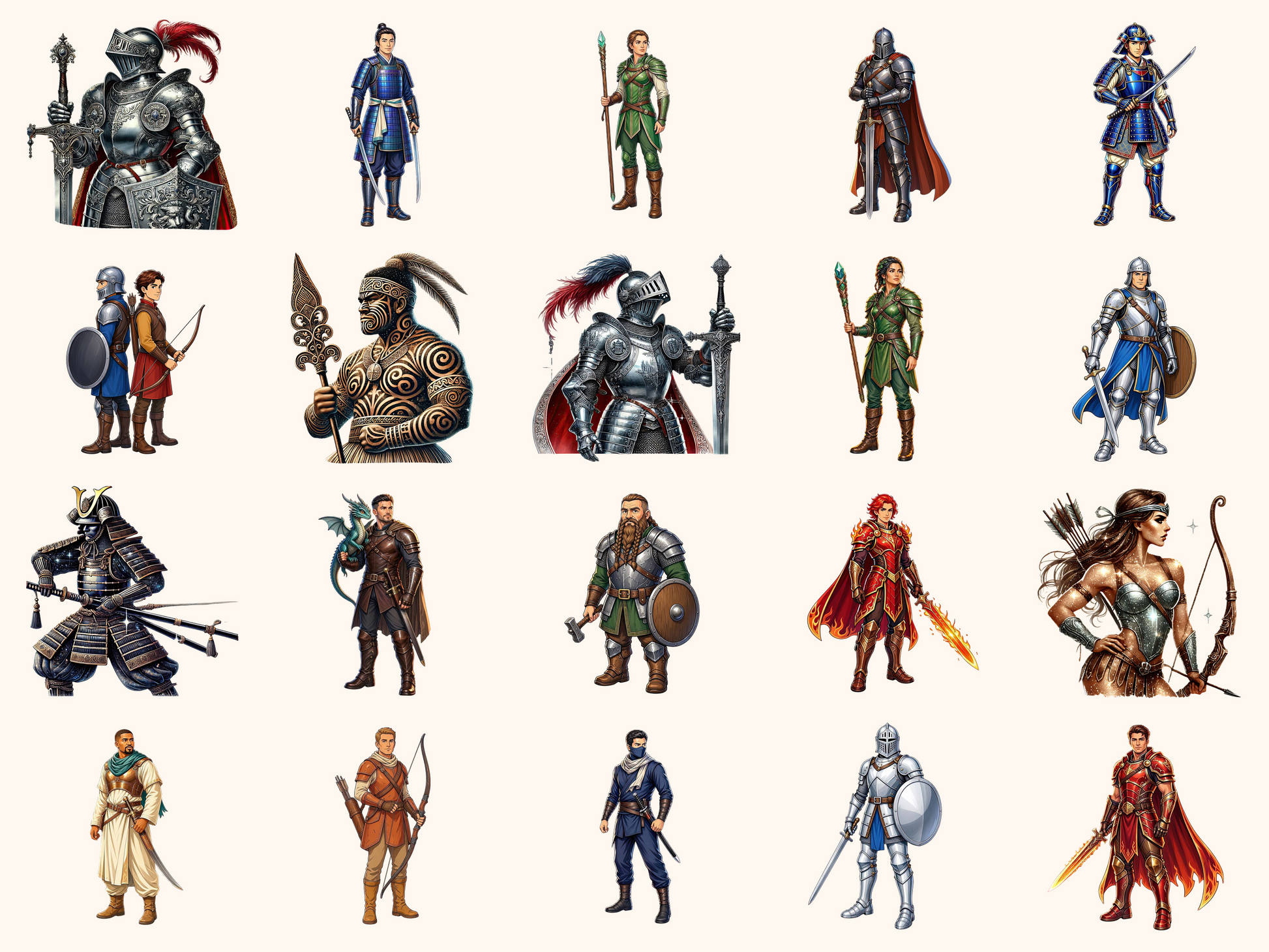 Warriors Clipart