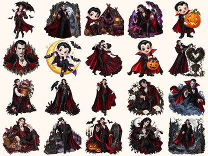 Dracula Clipart — listing preview 2