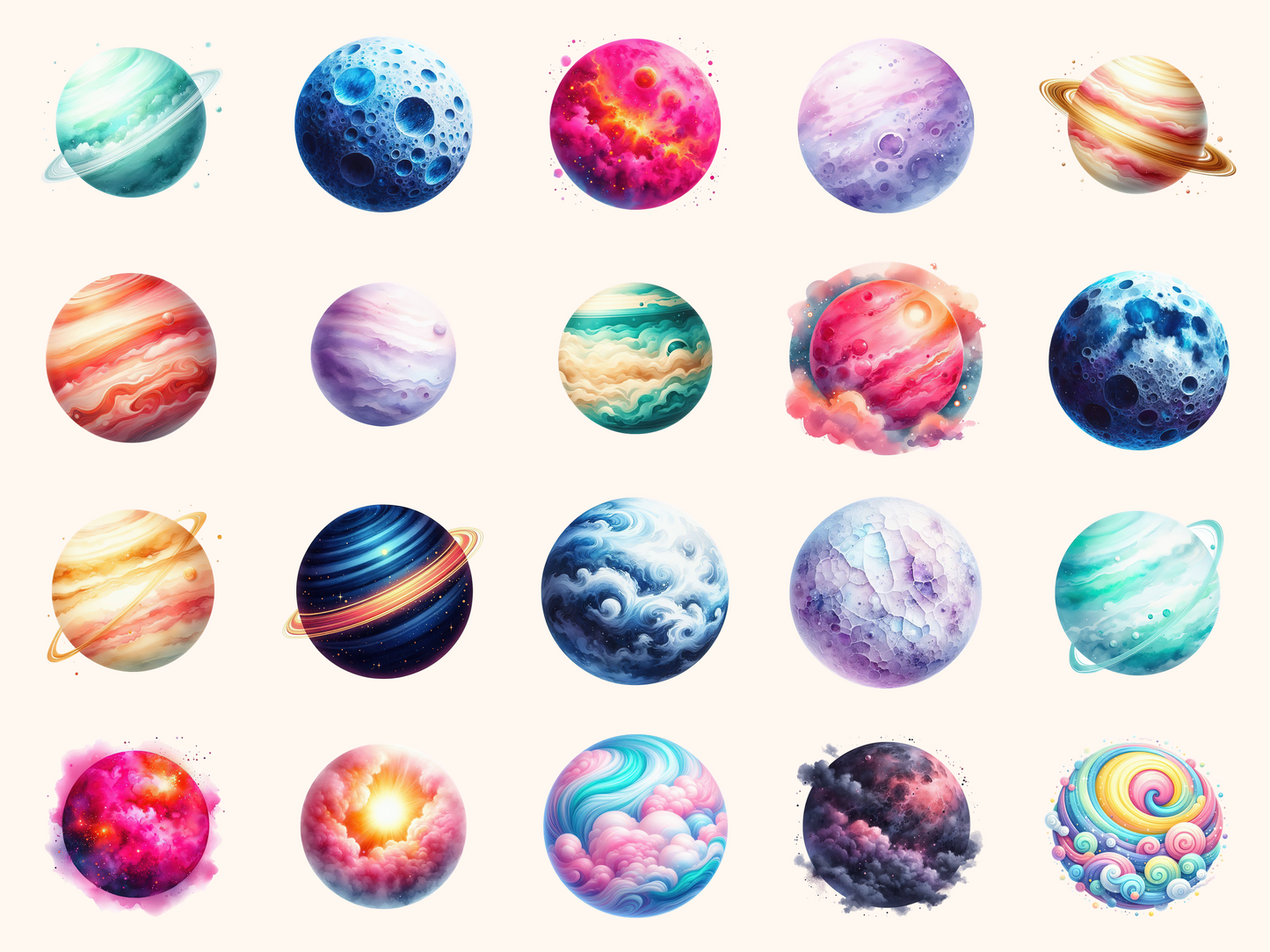 Planets Clipart