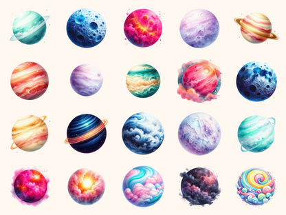 Planets Clipart