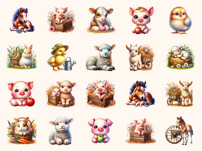 Farm Animals Clipart