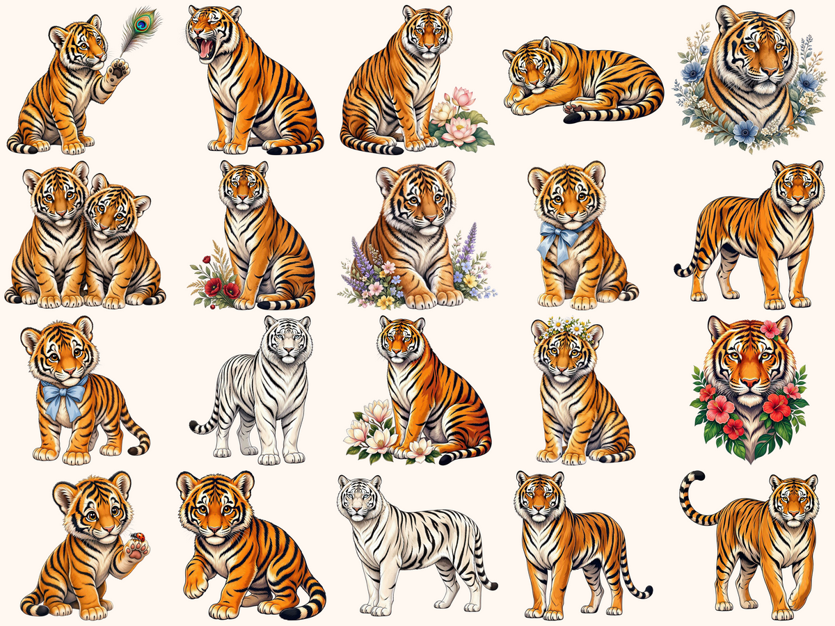 Tigers Clipart