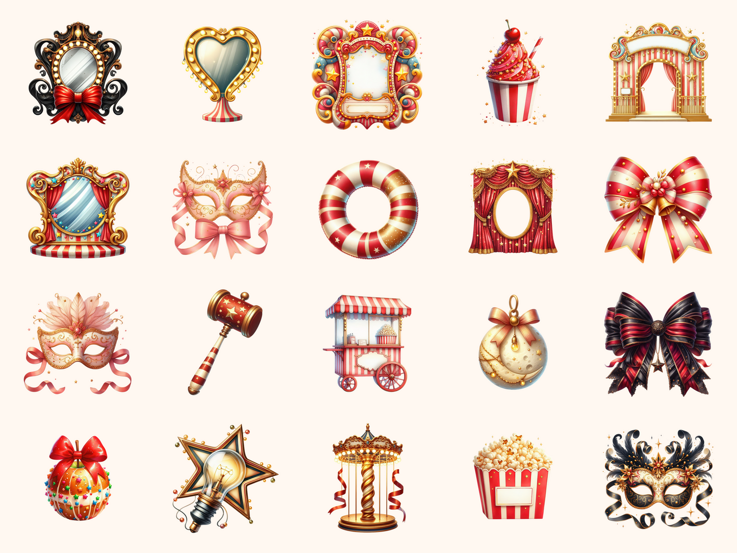 Funhouse Carnival Clipart