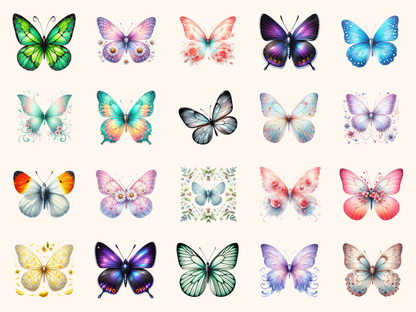 Butterflies Clipart