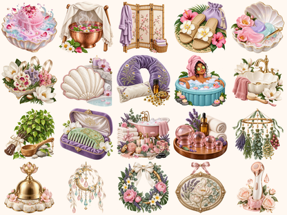 Spa Clipart — listing preview 2
