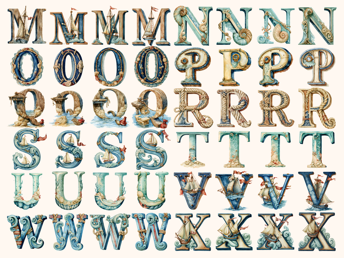 Nautical Alphabet & Numbers